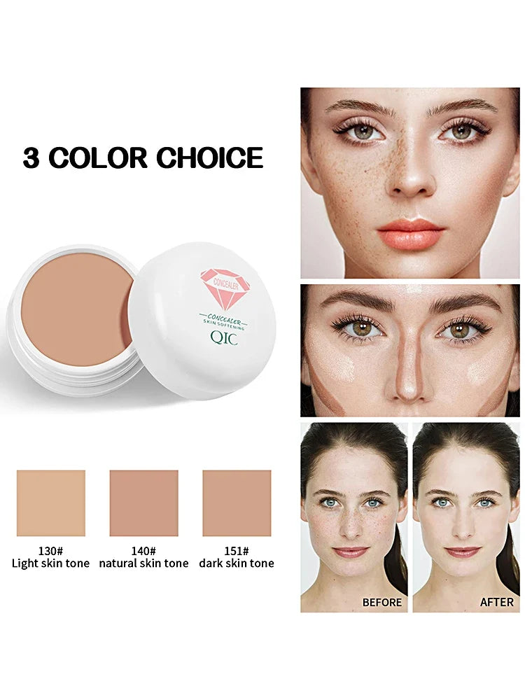 QIC High Coverage Concealer BB Cream – Waterproof, All Skin