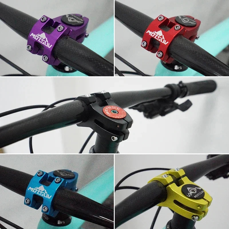 CNC Aluminium MTB & Road Bike Handlebar Stem 45mm 28.6/31.8mm