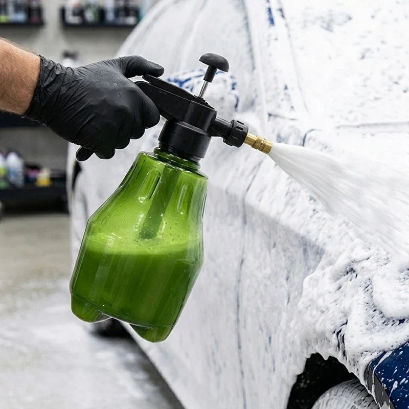 1.5L Air Pressure Spray Bottle – Car Wash & Garden Sprayer