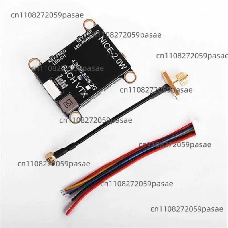 5.8GHz 2W Long Range FPV VTX Transmitter for RC Drones