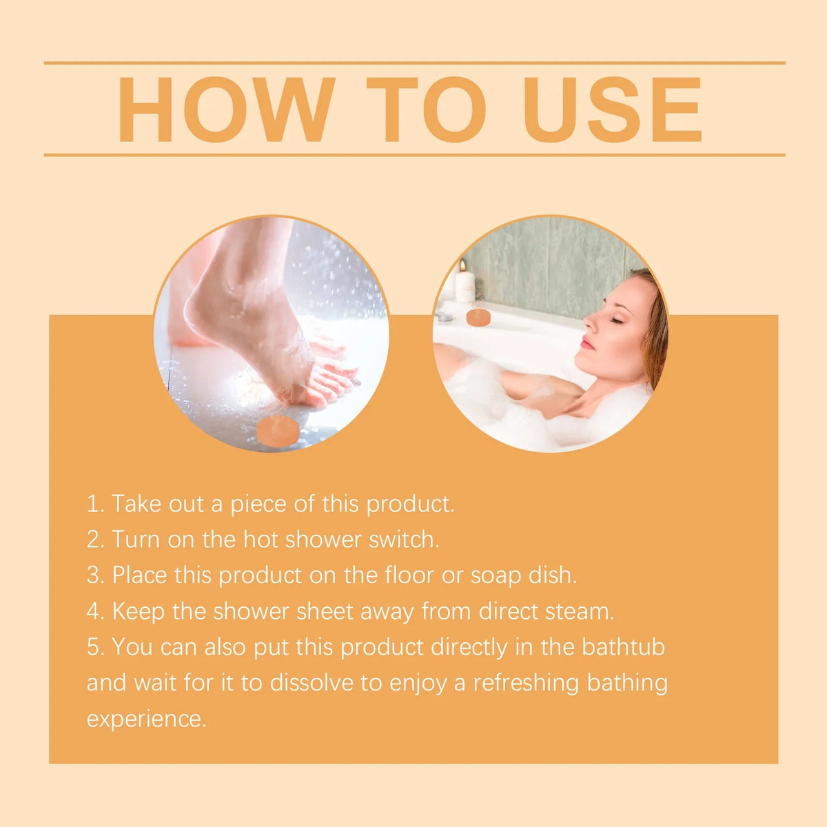 OceAura Aromatherapy Shower Steamers – Spa Relaxation Tablets