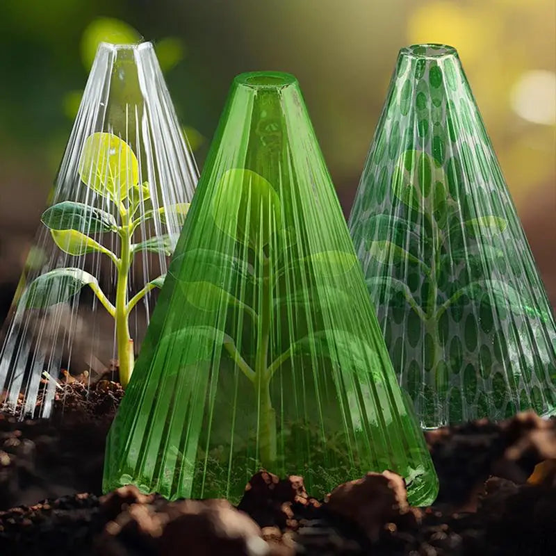 Garden Cloches Transparent Reusable Plant Protector Protective Cover