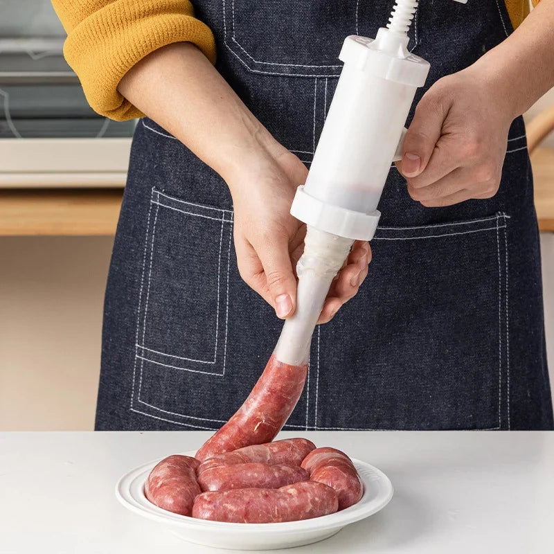 Manual Sausage Stuffer Machine – Homemade Sausage Maker Kit