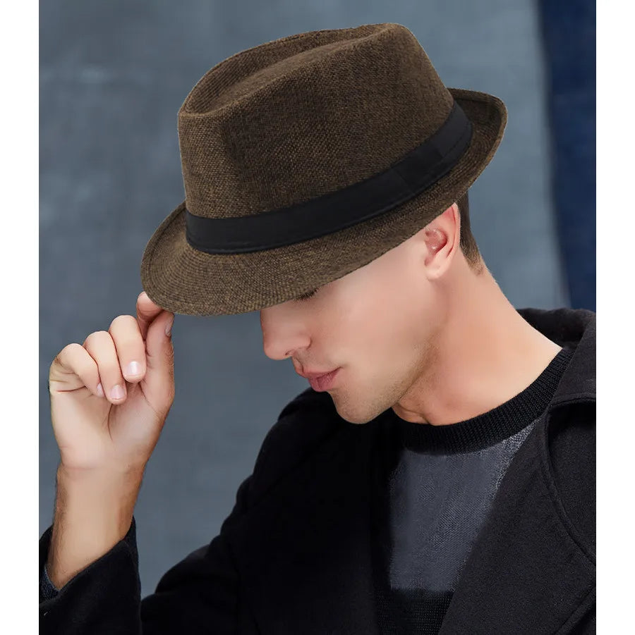 Breathable Jazz Hat – Cuban Cap, Panama Fedora & Cycling Cap