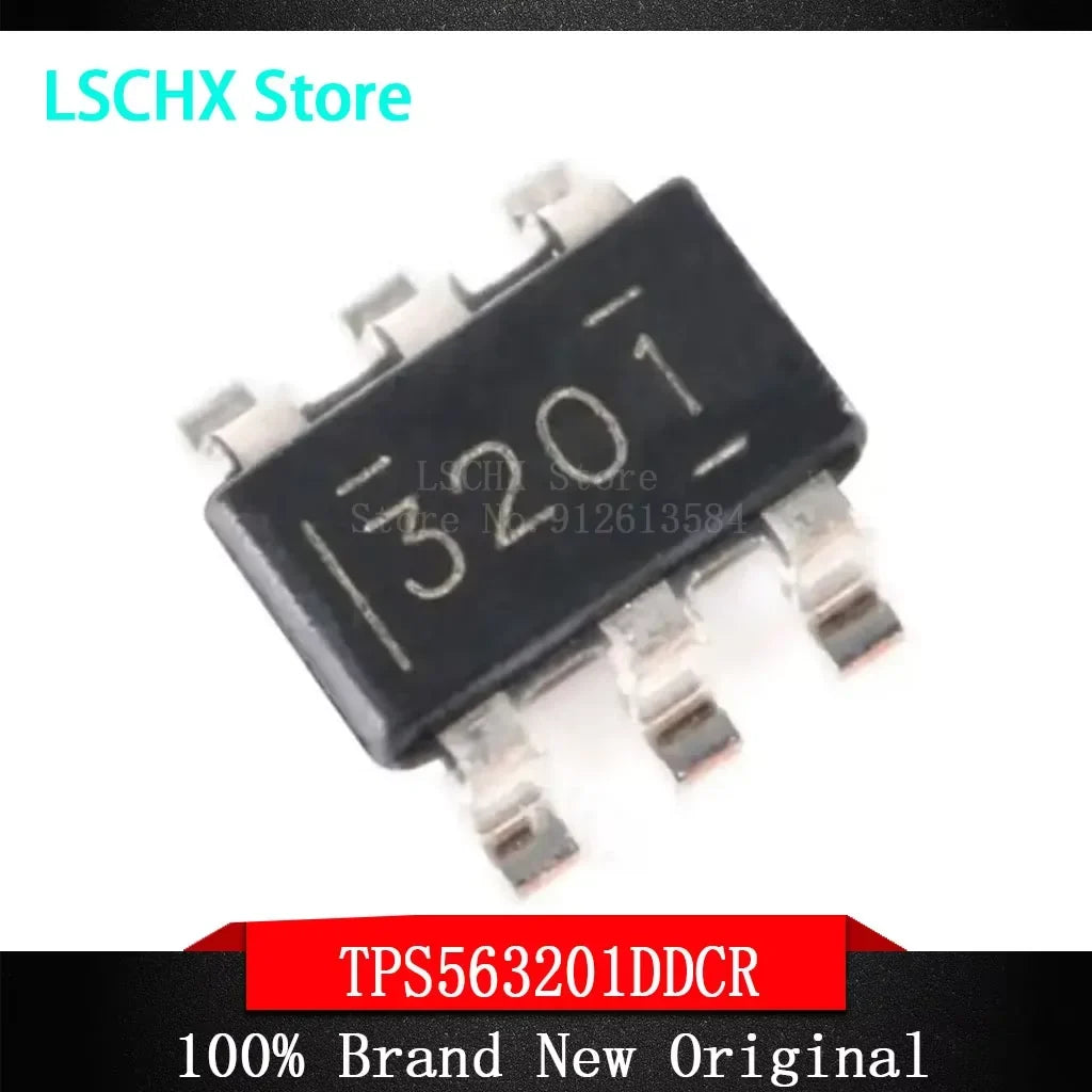 10pcs TPS5x DC-DC Buck Converter ICs – SMD Voltage Regulators
