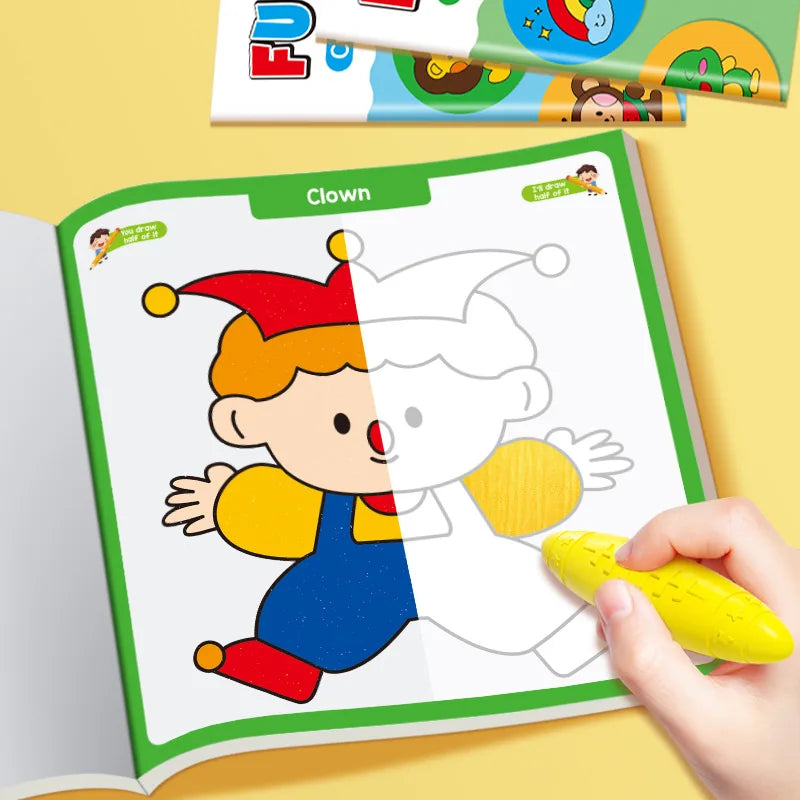 Creative Animal-themed Cartoon Fun Doodles Simple Sketch Drawing Book