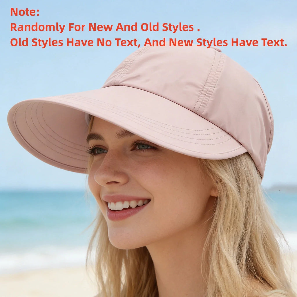 Wide Brim UV Sun Hat – Breathable Adjustable Unisex Outdoor Cap