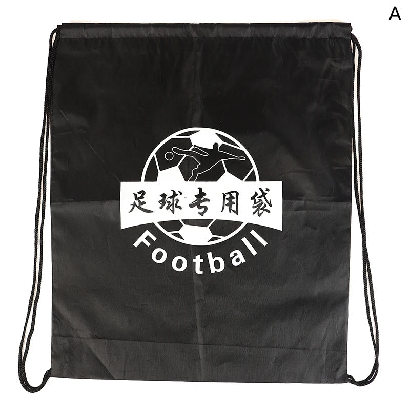Oxford Cloth Drawstring Backpack – Sports Gym Bag for Football