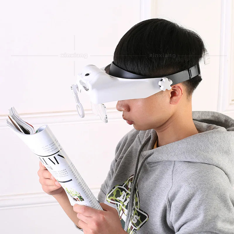 Head-Mounted Magnifier – Jewellery Loupe & Watchmaker Tool