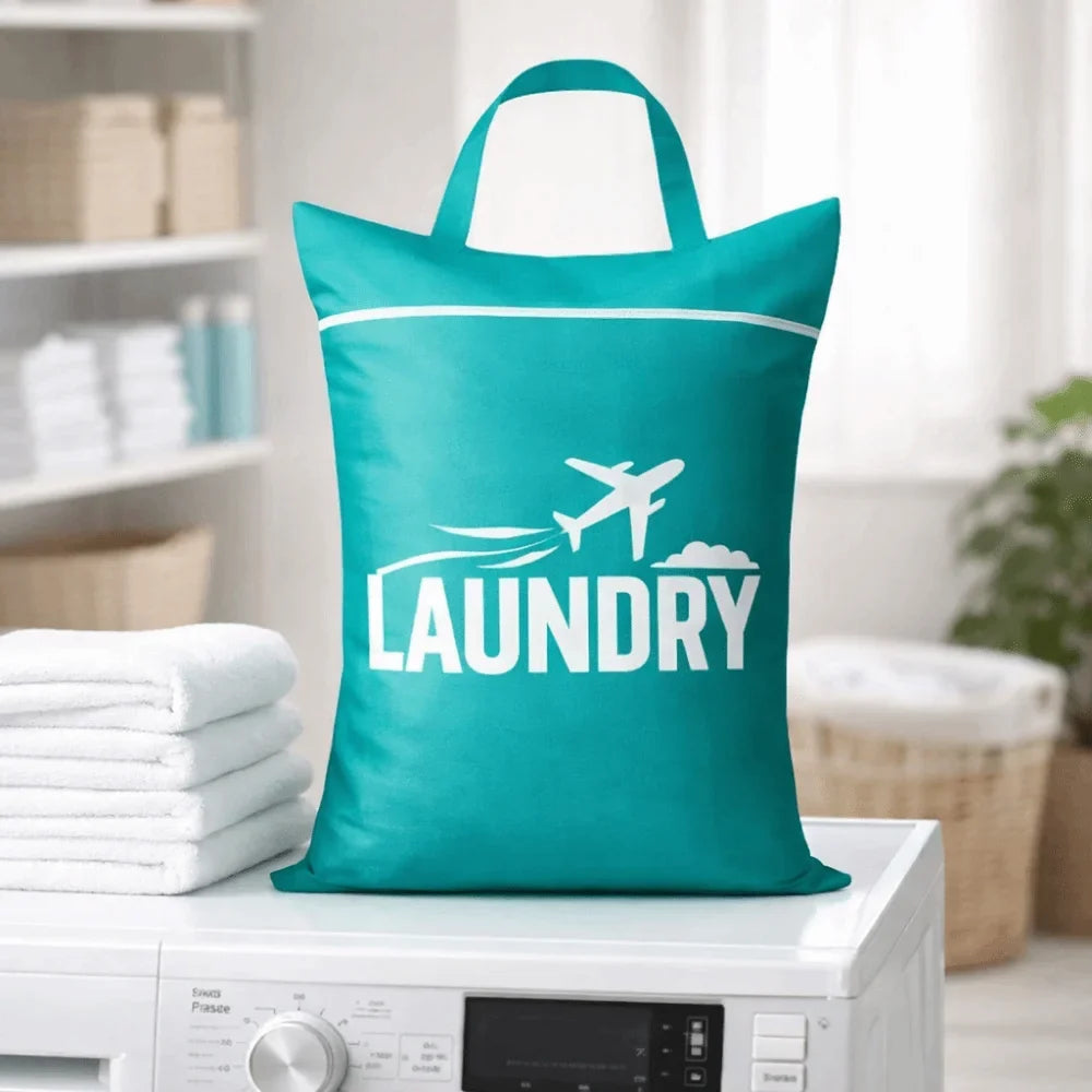 Foldable Waterproof Laundry Bag | Oxford Cloth Wet & Dry Tote