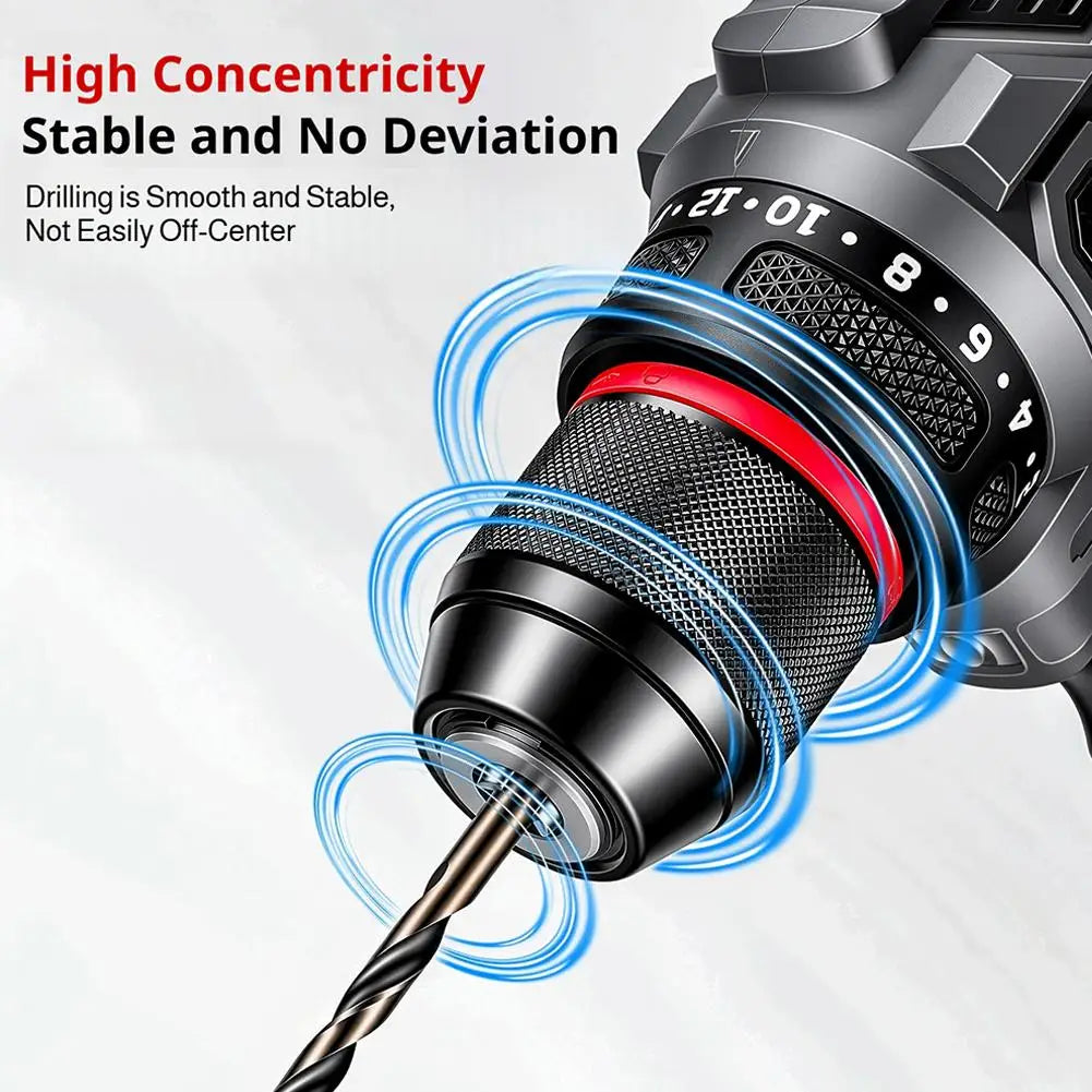 Ratchet Self-Locking Keyless Drill Chuck 0.8–13mm Metal