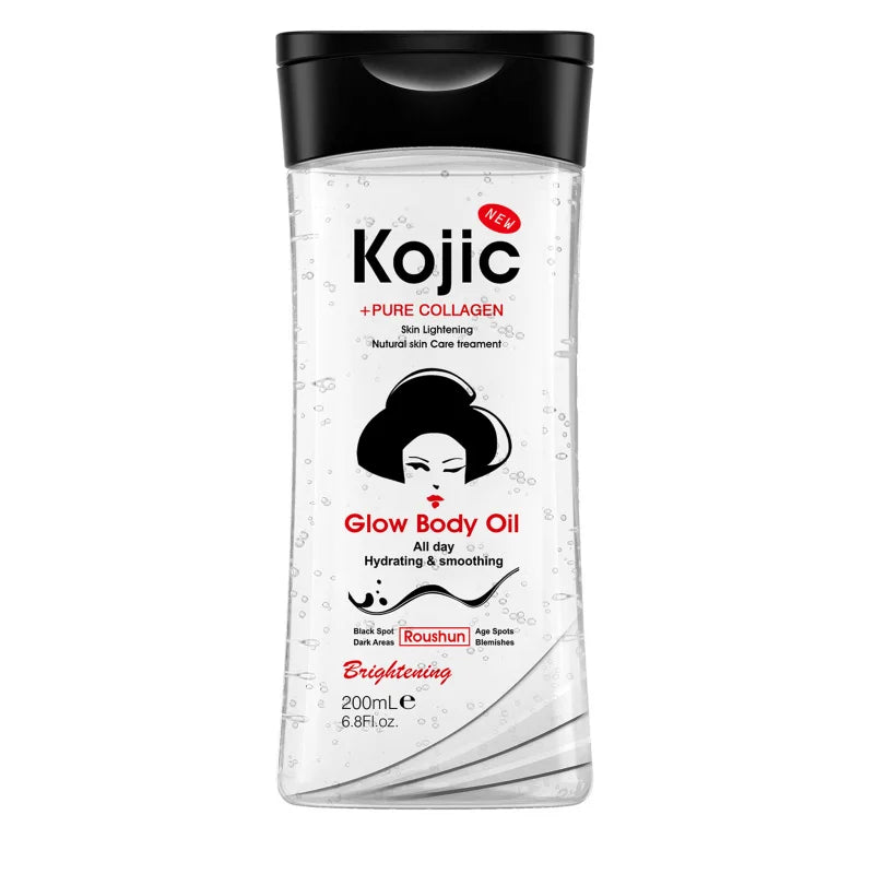 Kojic Acid Body Oil Essential Skin Care Moisturizing Hydrating
