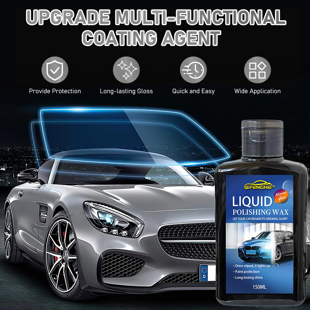 Nano Ceramic Coating Wax & Sealant – Hydrophobic Car Protection