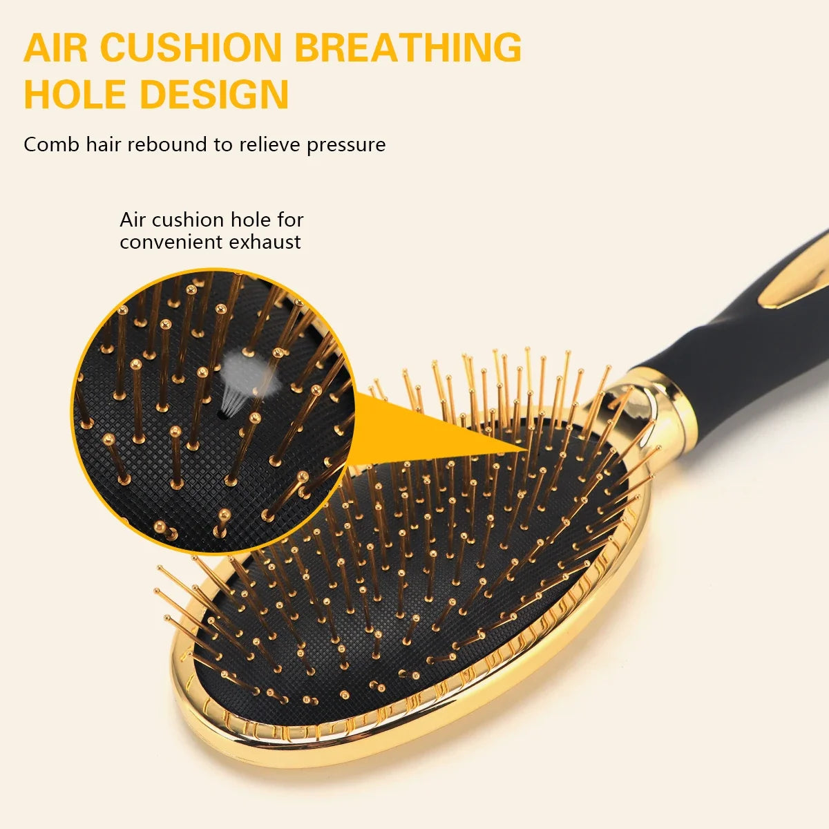 Anti-Static Air Cushion Scalp Massage Comb & Hair Brush
