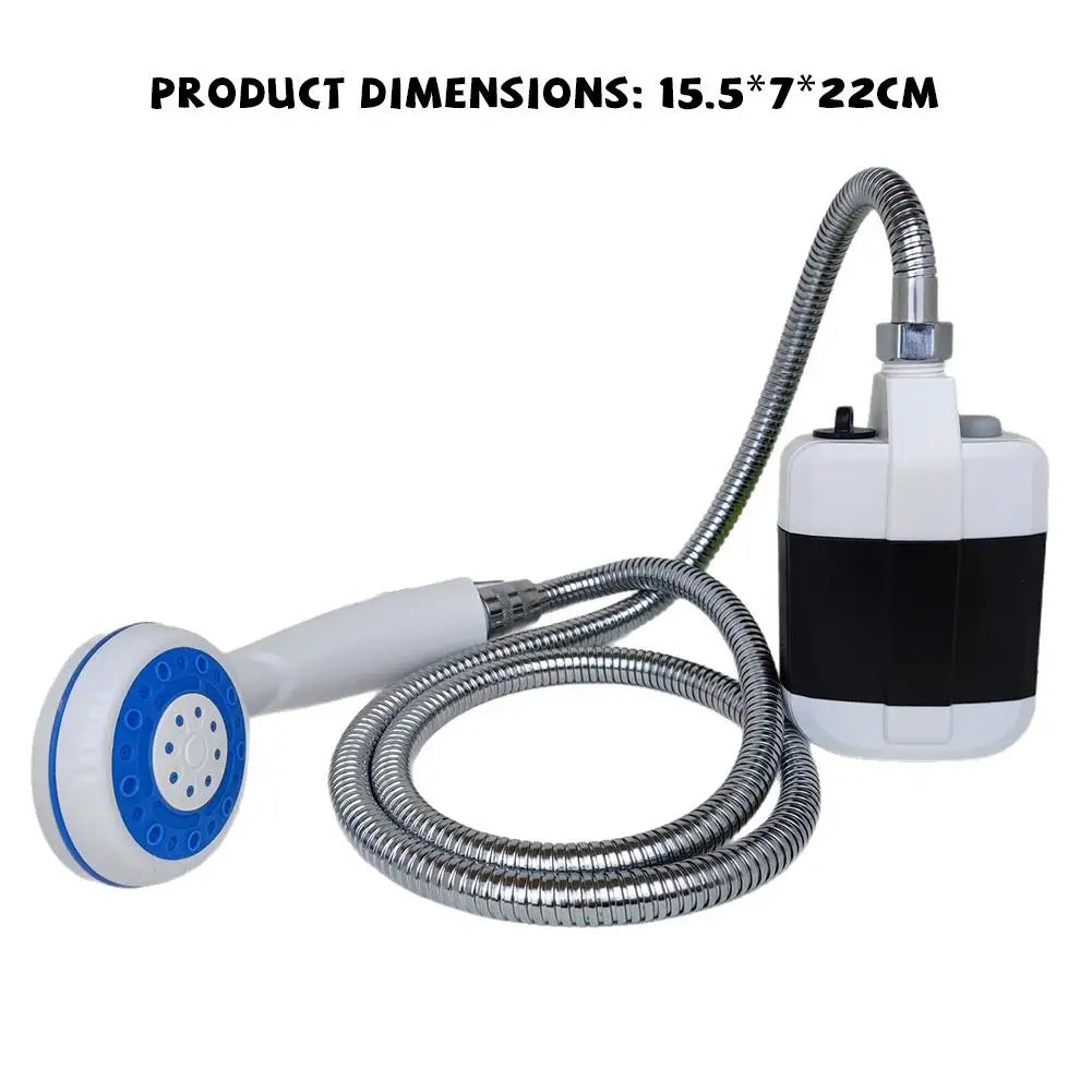 Portable Camping Shower | USB Rechargeable Electric Pump