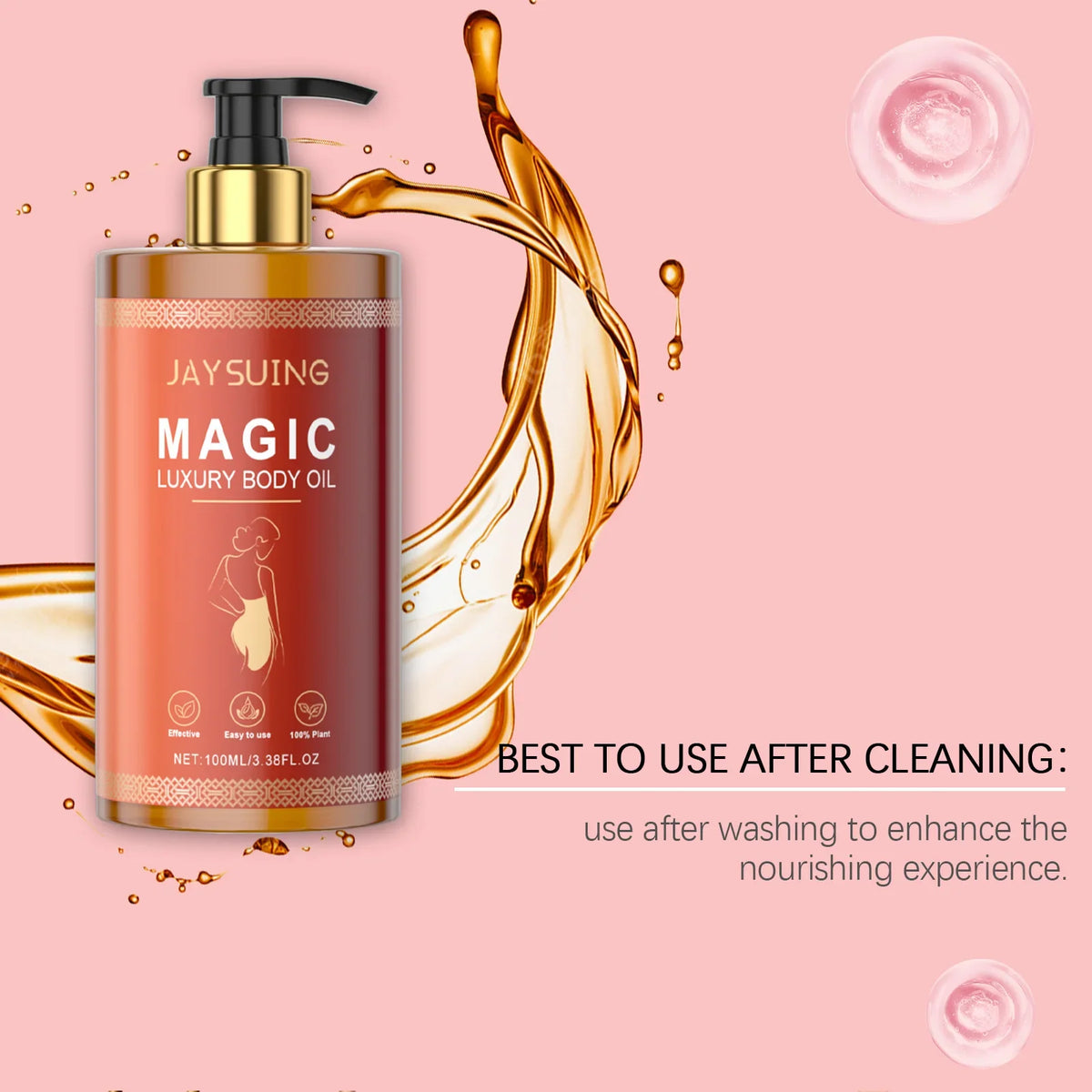 Jaysuing Body Firming Oil – Skin Tightening & Hydrating 100ml