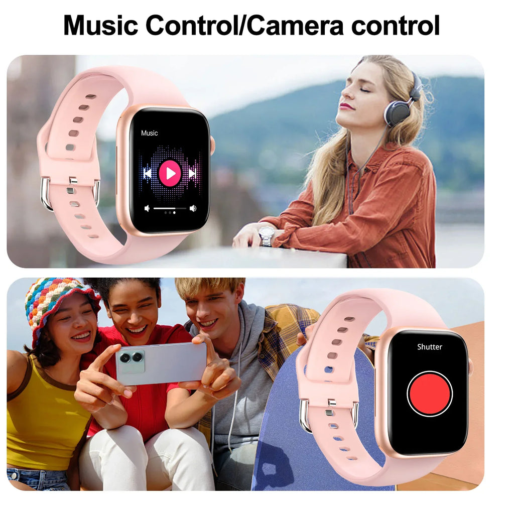 LOMAXFR Smart Watch – Wireless Calling, Multi-Sport, iOS & Android