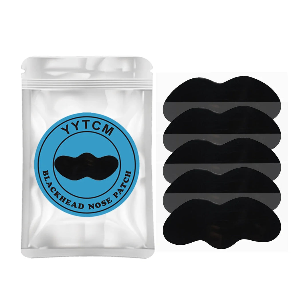 Bamboo Charcoal Nose Pore Strips – Deep Cleansing Blackhead Remover