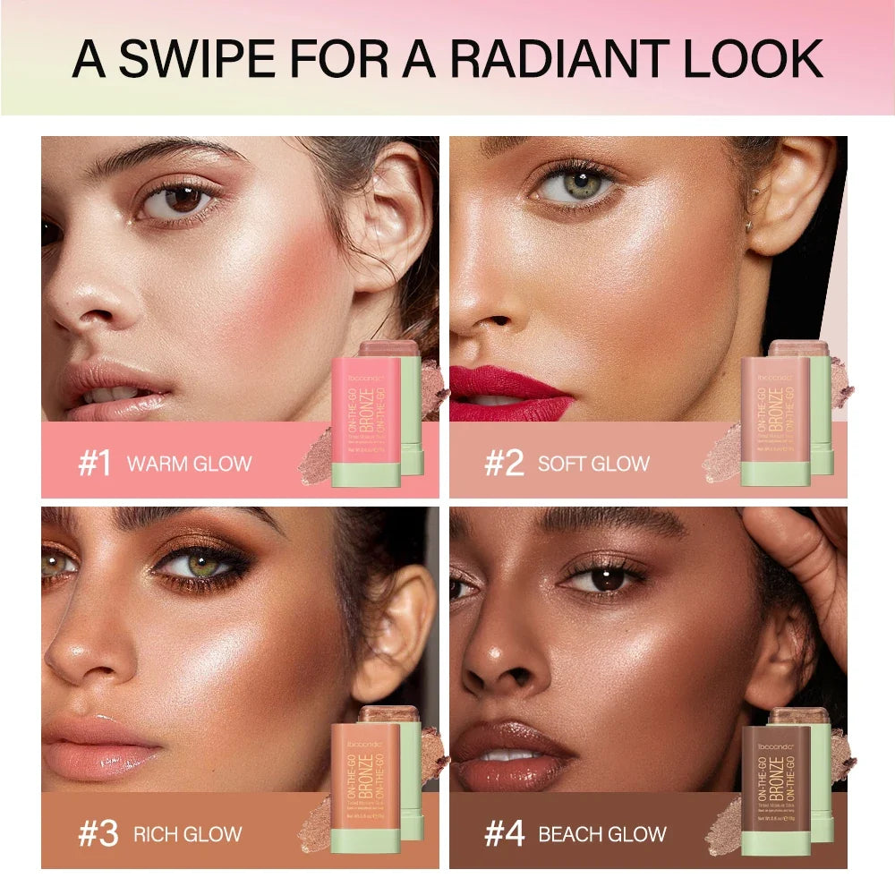 ibcccndc Pearl Glow Contour & Highlight Stick – 4 Shades