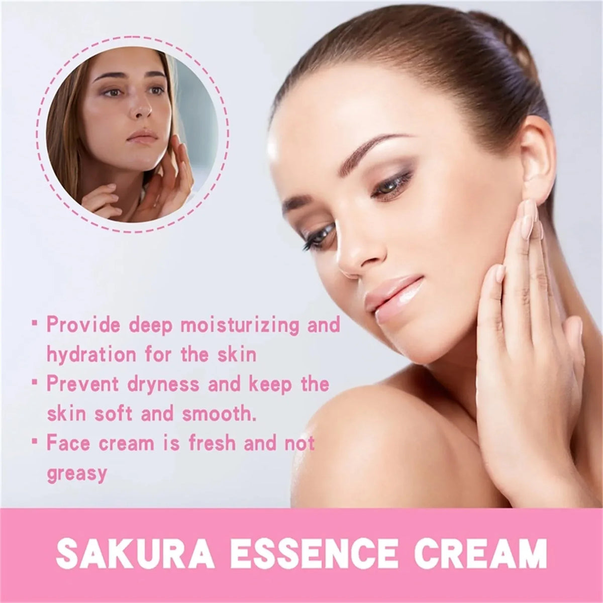 Sakura Tone Up Cream with Hyaluronic Acid | Brightening
