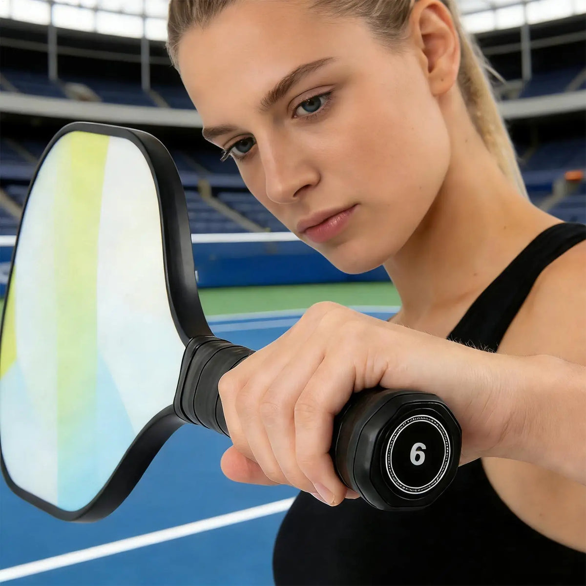 Pickleball Paddle Weighted Butt Caps – 6g 9g 12g Balance Set