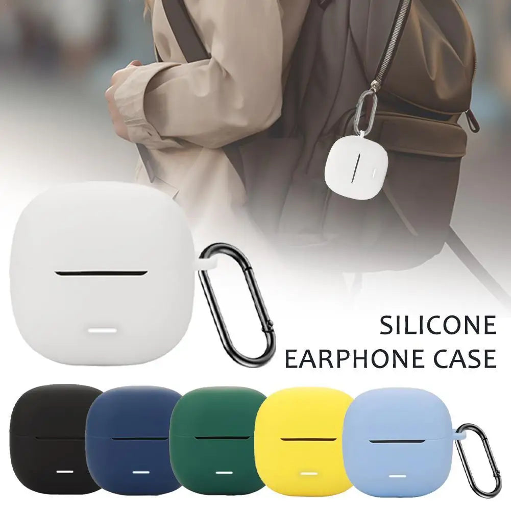 Redmi Buds 6 Lite Silicone Case Cover with Keyring