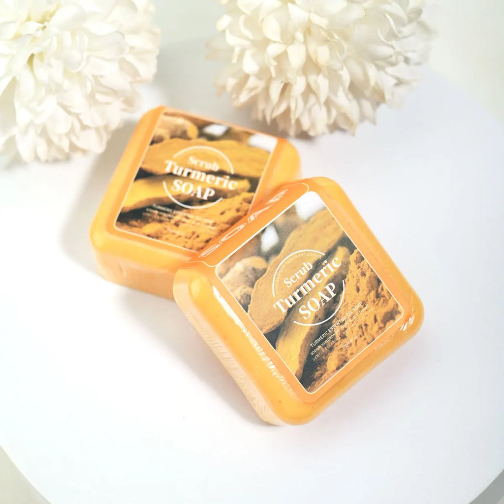 Turmeric Essential Oil Soap – Citric Acid & Vitamin C | 70g Bar