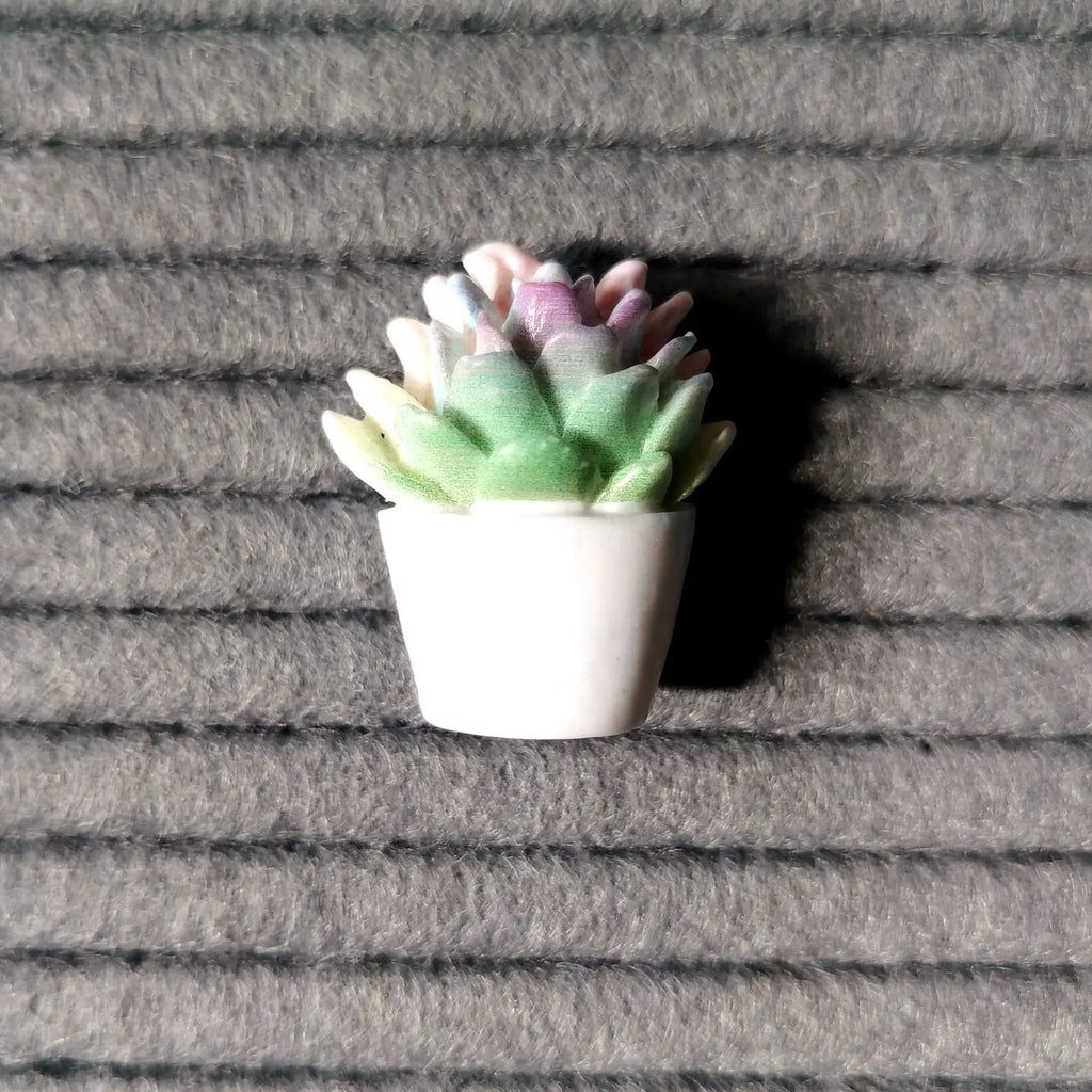 Cute Succulent Push Pins Resin Photo Wall Thumbtacks Plant Pots Home