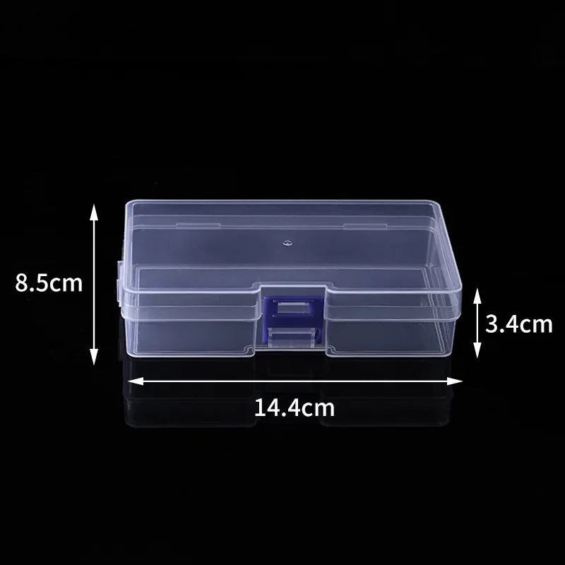 5 Transparent Plastic Storage Boxes Can Accommodate Small Items Toys