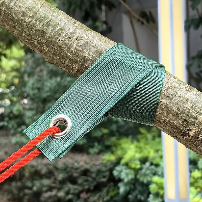 Tree Staking Straps for Saplings & Hurricane Protection – Green