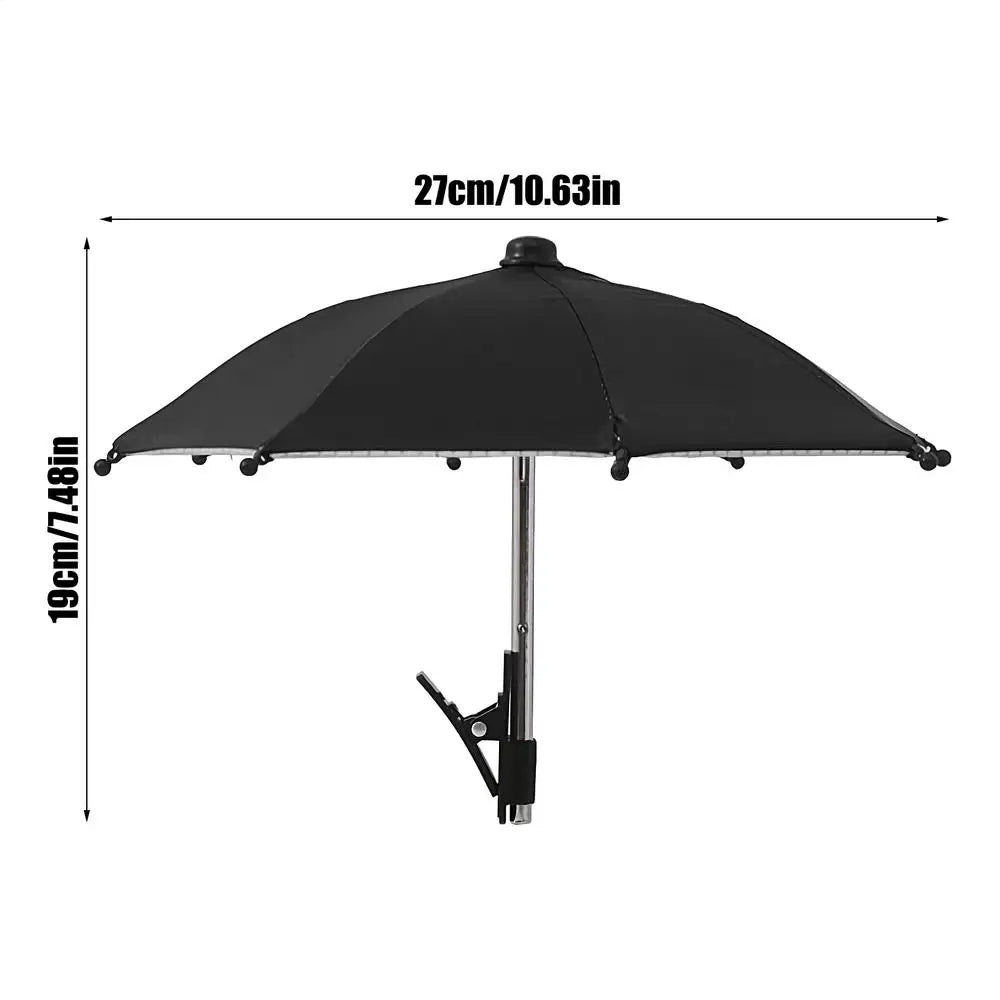 Clip-On Phone Sun Shade – Anti-Glare Outdoor Screen Umbrella