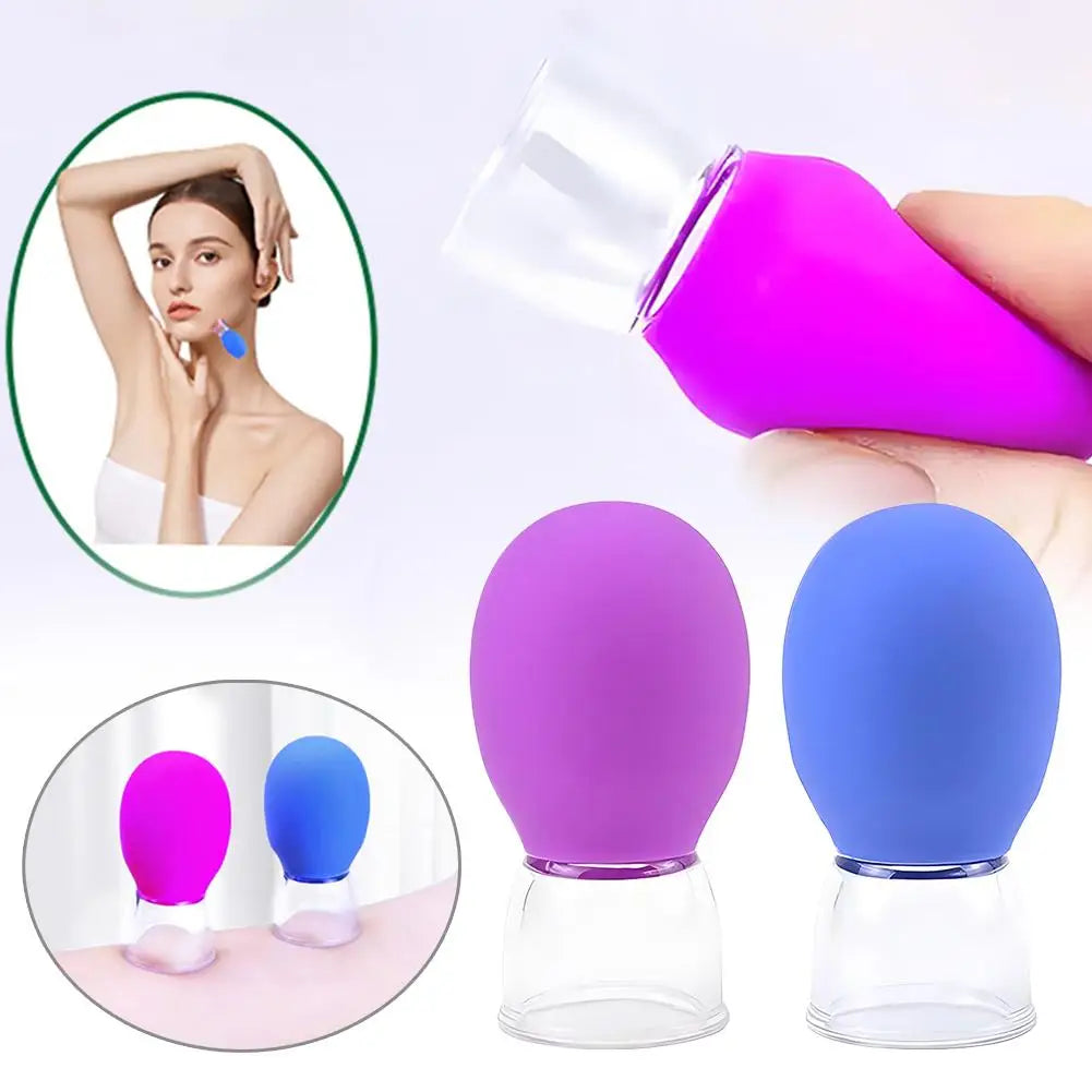 SADOER Silicone Facial Cupping Massager – Anti-Wrinkle Vacuum
