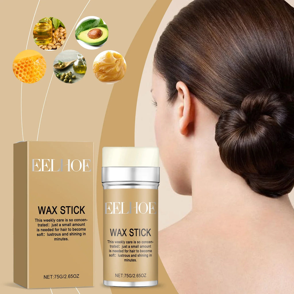 EELHOE Hair Wax Stick – Edge Control & Frizz Fix 75g