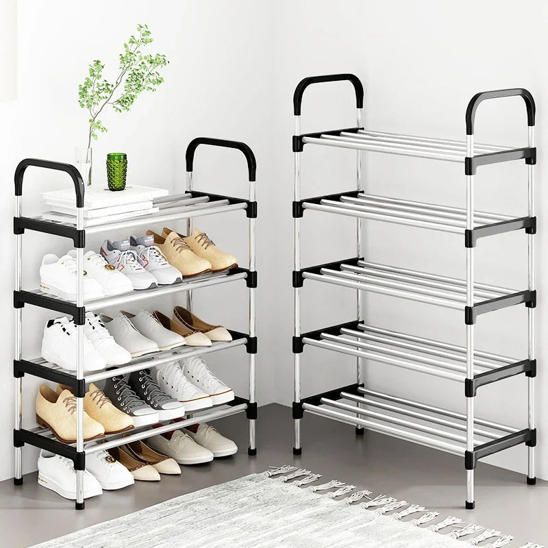 3-7Floor Simple Shoe Rack Multi Layer Dustproof Household Doorstep