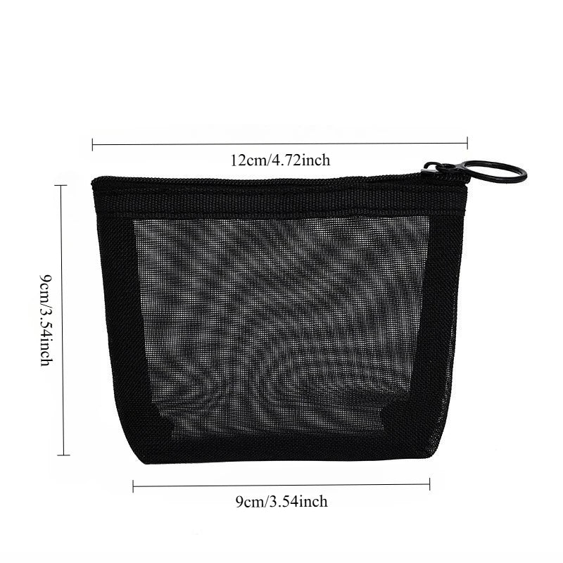 Mesh Cosmetic Bag | Large Capacity Portable Travel Organizer