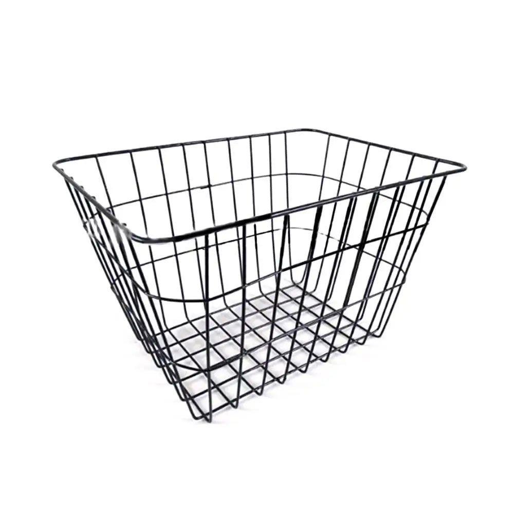 Metal Bicycle Basket – Front & Rear Hanging Bike Storage
