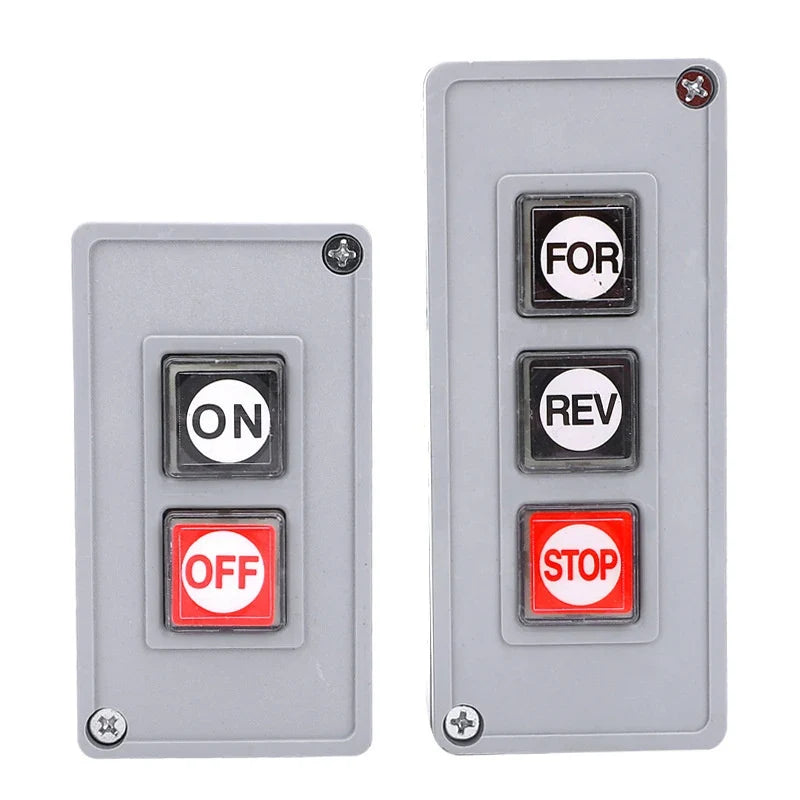TPB-2 3 Start Stop Button Switch Box Control Motor 2-position
