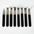 Stainless Steel Pottery Clay Sculpting Tool Set | 4 or 8 Piece