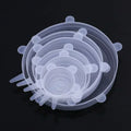 Silicone Food Cover Lids Set – Elastic Reusable Bowl & Jar Caps