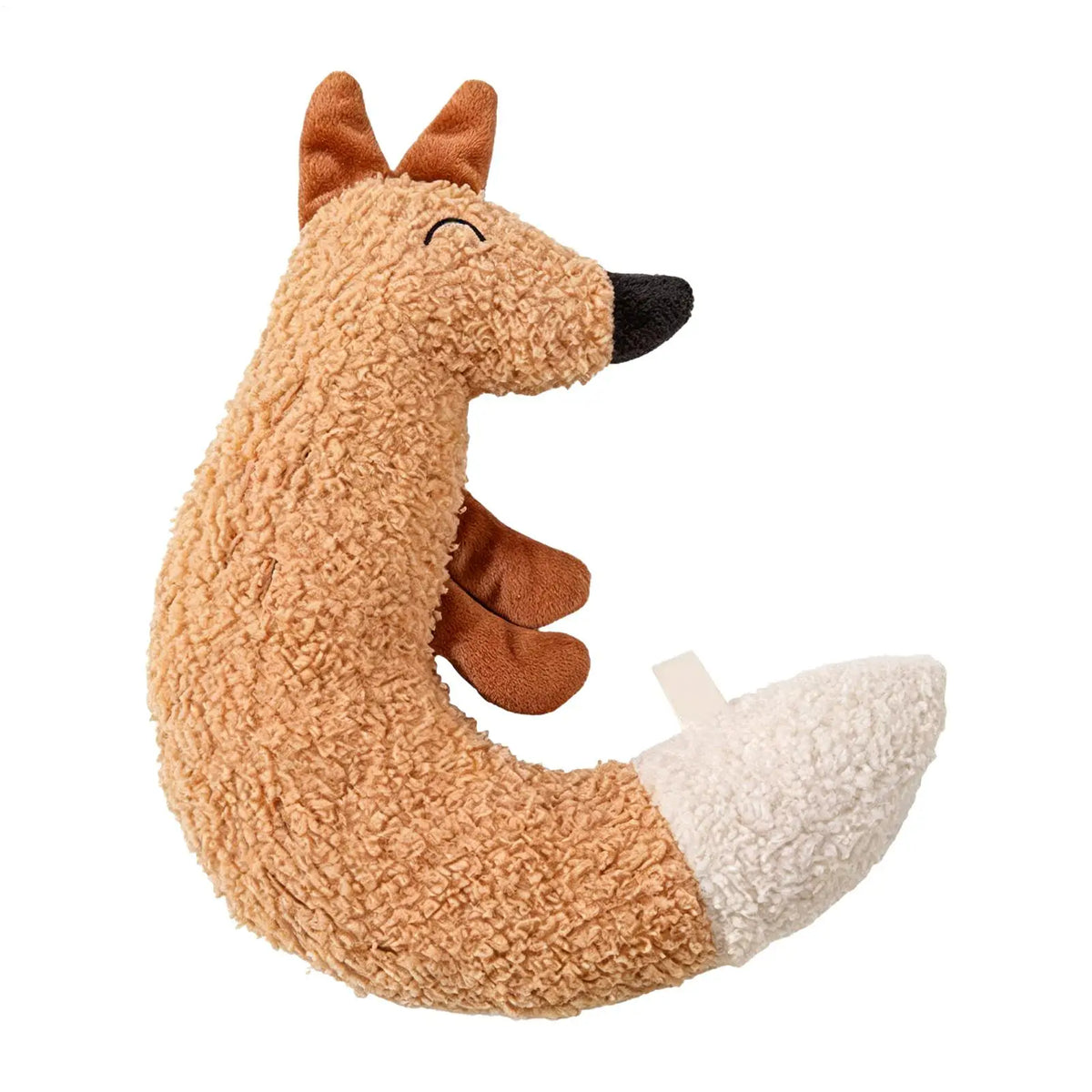 Plush Fox Chew & Squeak Toy for Cats & Kittens | Interactive
