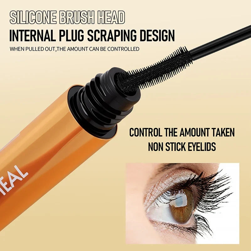 O'CHEAL 3D Silk Black Mascara – Volumizing, Curling & Waterproof