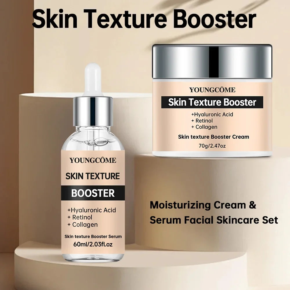 YOUNGCOME 2-Piece Face Cream & Essence Set | Hyaluronic Acid