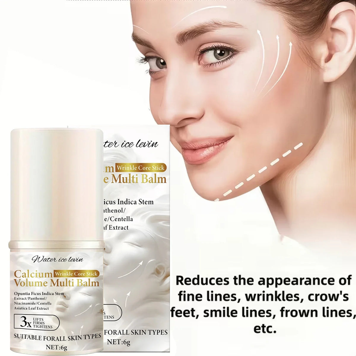 Bee Venom Facial Balm Stick | Collagen & Wrinkle Care 6g