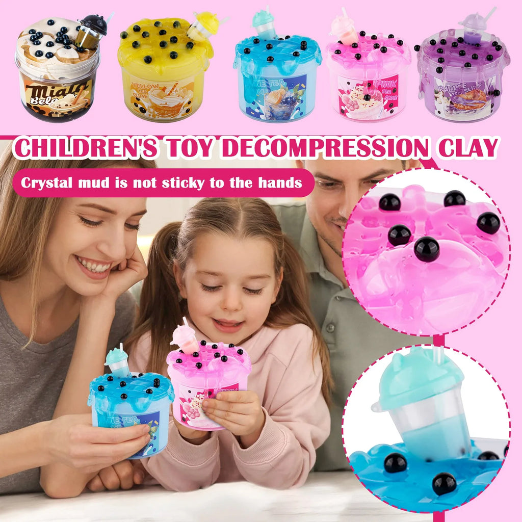 Fruit Crunchy Jelly Cube Slime Kit – Glitter Kids Party Favor