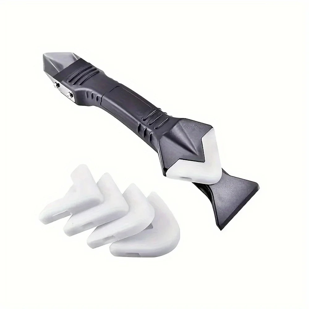3-in-1 Caulking Tool Set – Scraper, Sealant Remover & Finisher
