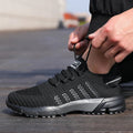 ZULIWAGN Men's Lightweight Lace-Up Casual Sneakers & Walking Shoes
