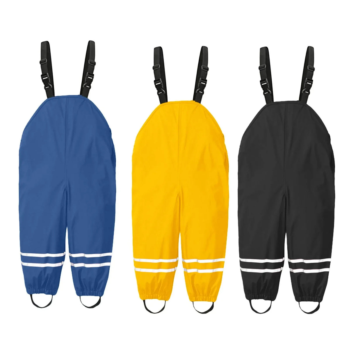 Kids Waterproof Rain Dungarees | One-Piece Mud Suit Boys Girls