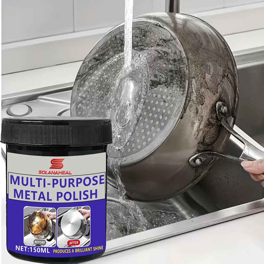 Professional Metal Polishing Paste – Chrome & Auto Repair Cream