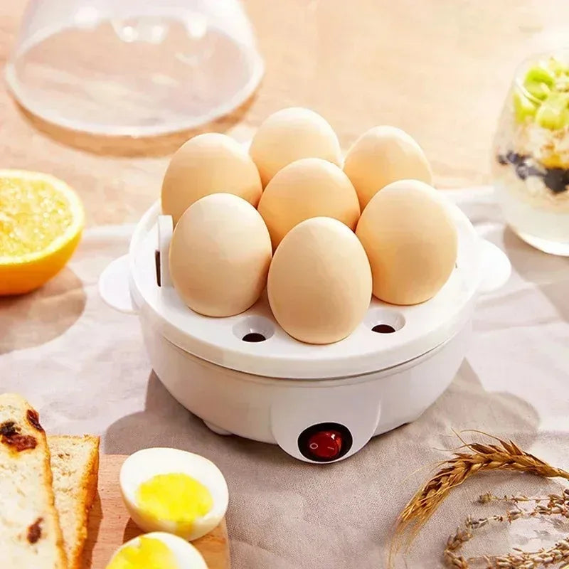 3-in-1 Electric Egg Cooker & Vegetable Steamer | Double Tray