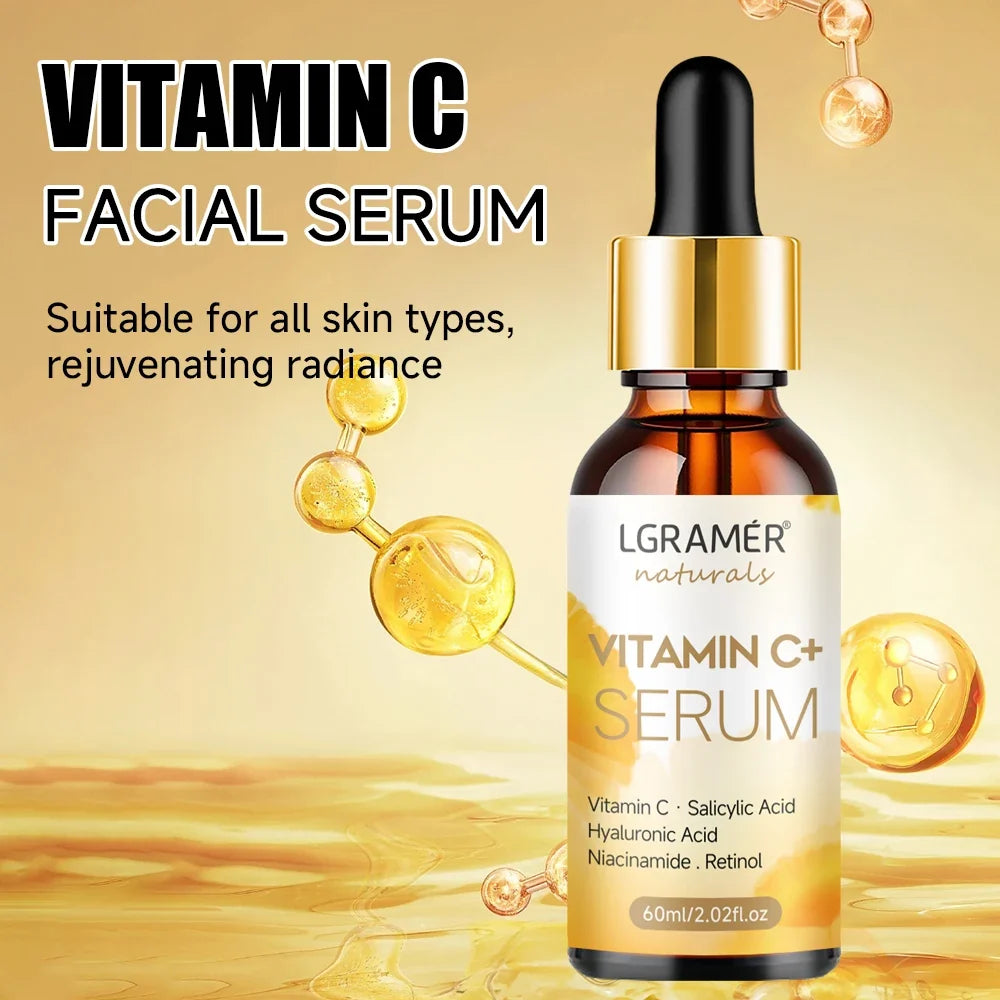 REAROYA Vitamin C Hyaluronic Acid Retinol Face Serum